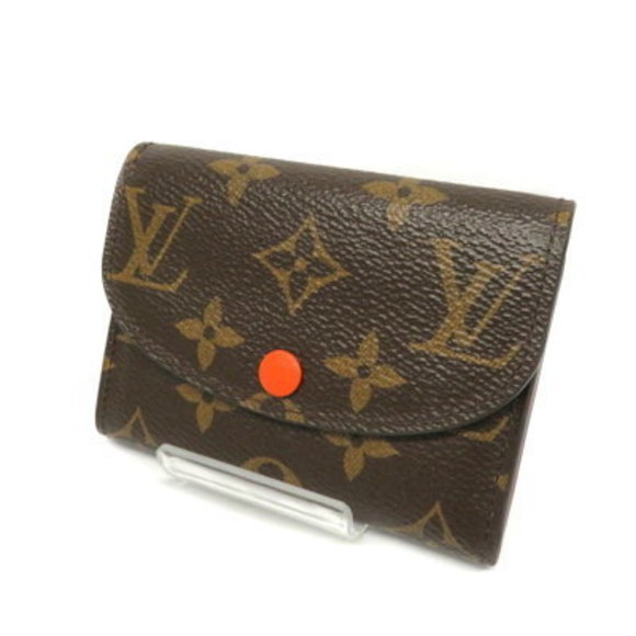 Louis Vuitton Porte Monnaie Rosalie Sunrise Wallet Case Orange - Picture 1 of 6